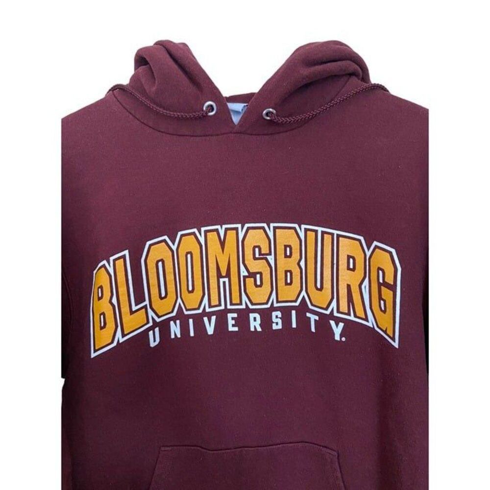 Bloomsburg University Champion Maroon Sweatshirt (Size Small)